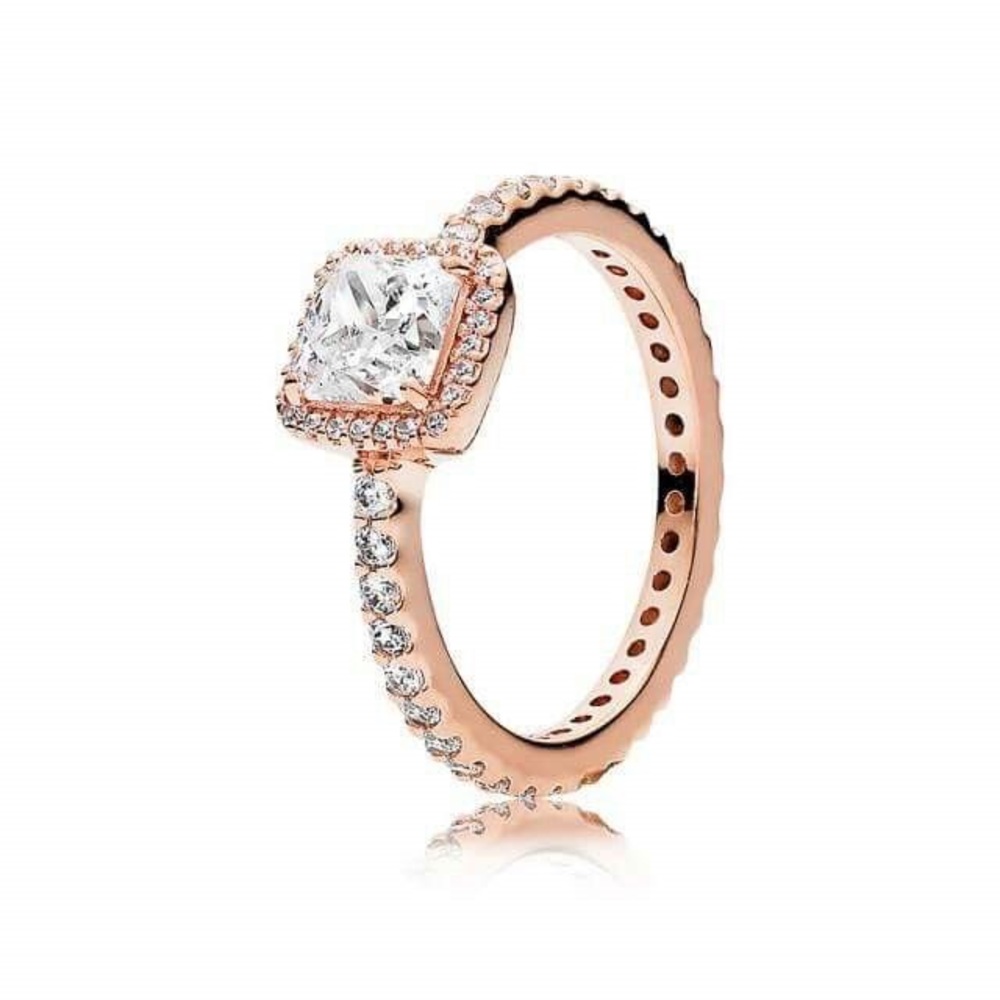 Pandora rose goals ring